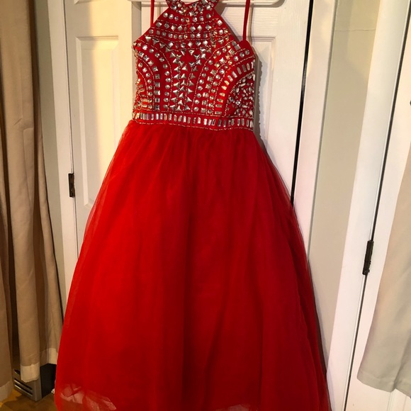 Other - Girls full length pageant/holiday dress size 12